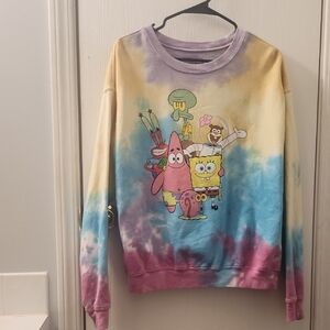 SpongeBob SquarePants Logo Sweatshirt.